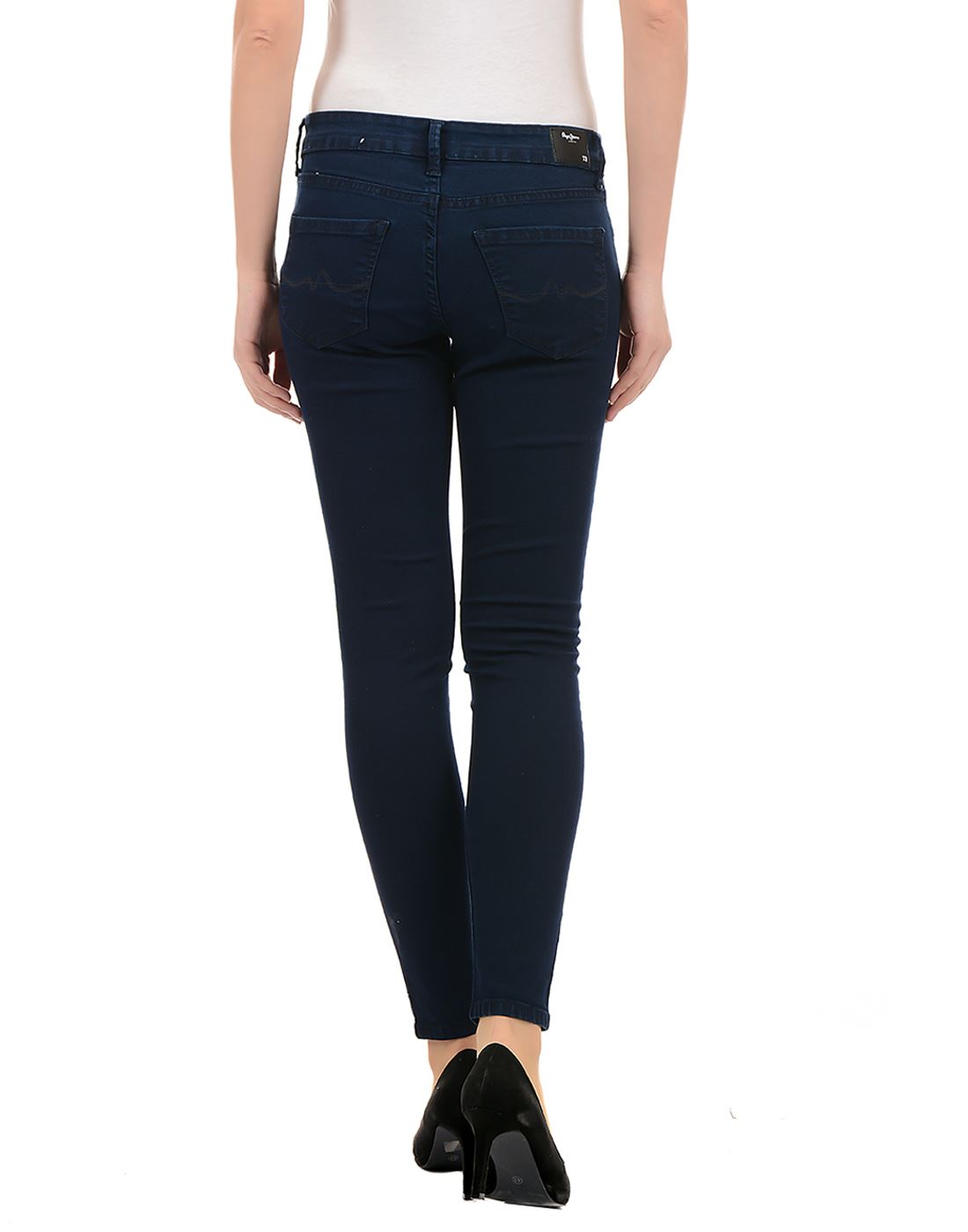 Pepe Jeans London Women Casual Wear Blue Jeans